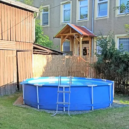 H5 - Urlaubsmagie - Wohlfuehloase Mit Pool Apartment Sebnitz Exterior photo